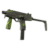 MP9 | Deadly Poison (Battle-Scarred)