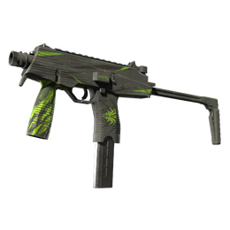 MP9 | Deadly Poison (Battle-Scarred)