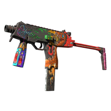 StatTrak™ MP9 | Food Chain (Battle-Scarred)
