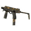 MP9 | Black Sand (Battle-Scarred)