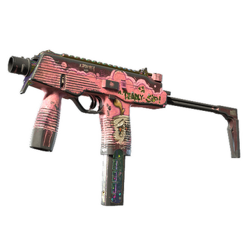 Souvenir MP9 | Latte Rush (Battle-Scarred)