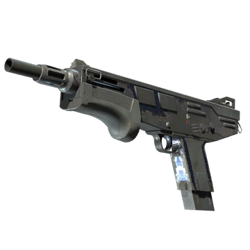 MAG-7 | Navy Sheen (Battle-Scarred)