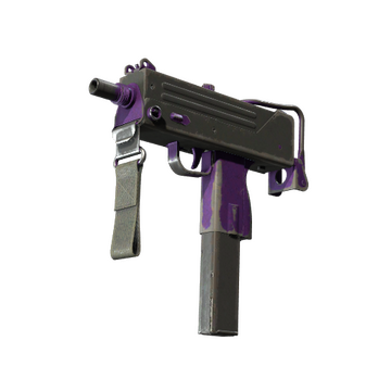 MAC-10 | Ultraviolet (Battle-Scarred)