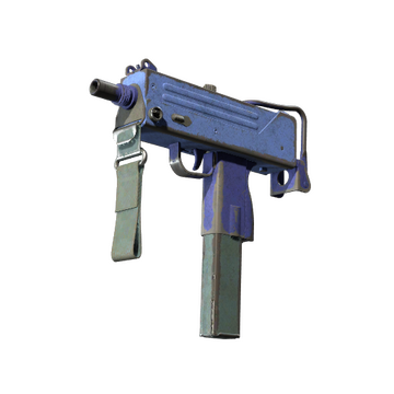 Souvenir MAC-10 | Indigo (Battle-Scarred)