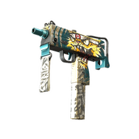 MAC-10 | Cat Fight (Battle-Scarred)