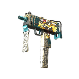MAC-10 | Cat Fight (Battle-Scarred)