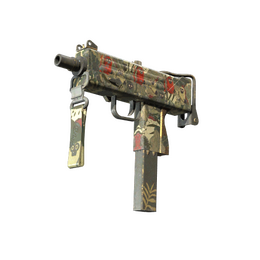 MAC-10 | Monkeyflage (Battle-Scarred)