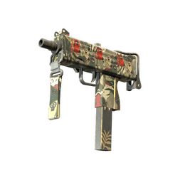 StatTrak™ MAC-10 | Monkeyflage (Minimal Wear)