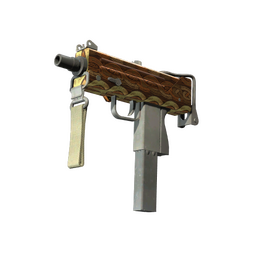 MAC-10 | Copper Borre (Minimal Wear)