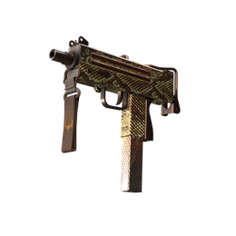 MAC-10 | Hot Snakes (Battle-Scarred)