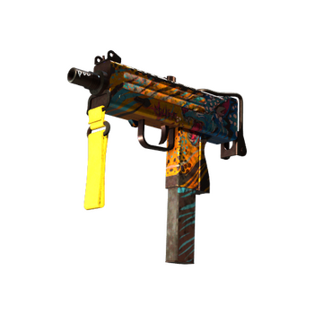 StatTrak™ MAC-10 | Stalker (Battle-Scarred)