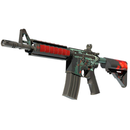 M4A4 | Bullet Rain (Battle-Scarred)