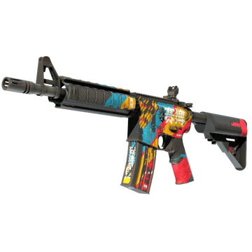 StatTrak⢠M4A4 | Cyber Security (Battle-Scarred)