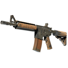 M4A4 | Poly Mag (Battle-Scarred)