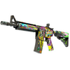 StatTrak™ M4A4 | In Living Color (Battle-Scarred)