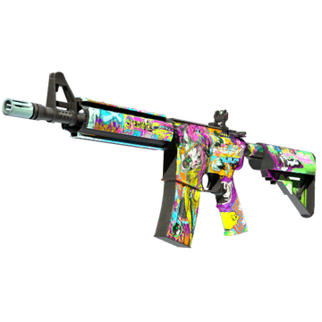 StatTrak™ M4A4 | In Living Color (Factory New)