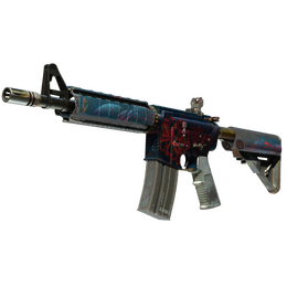 M4A4 | Spider Lily (Battle-Scarred)