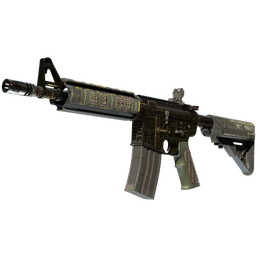StatTrak™ M4A4 | The Battlestar (Battle-Scarred)
