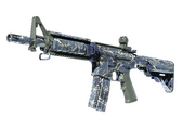 M4A4 - Рваный морской камуфляж - 160x114