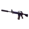 StatTrak™ M4A1-S | Black Lotus (Battle-Scarred)