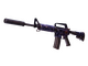 M4A1-S | Black Lotus (Battle-Scarred)