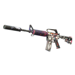 M4A1-S | Vaporwave (Battle-Scarred)