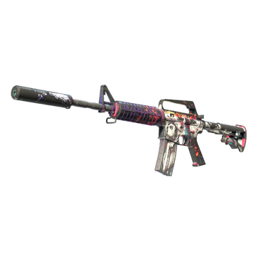 StatTrak™ M4A1-S | Vaporwave (Battle-Scarred)