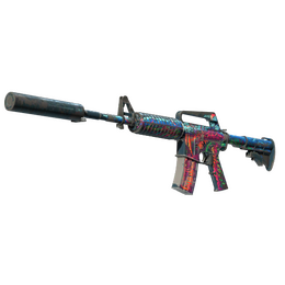 M4A1-S | Hyper Beast (Battle-Scarred)