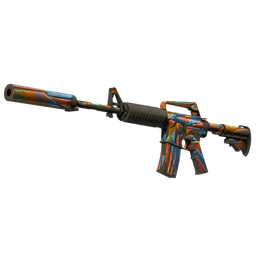 M4A1-S | Leaded Glass (Battle-Scarred)