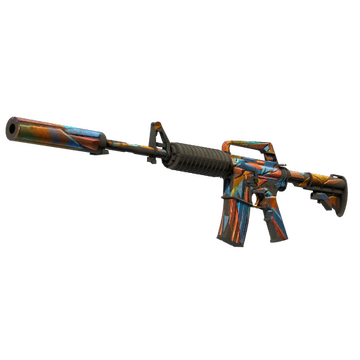 StatTrak™ M4A1-S | Leaded Glass (Battle-Scarred)