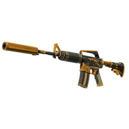 M4A1-S | Golden Coil (Battle-Scarred)