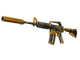 M4A1-S | Golden Coil (Battle-Scarred)