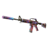 M4A1-S | Glitched Paint (Well-Worn)