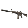 M4A1-S | Rose Hex (Battle-Scarred)