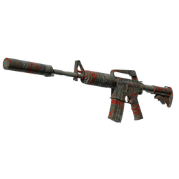 M4A1-S | Blood Tiger (Minimal Wear)