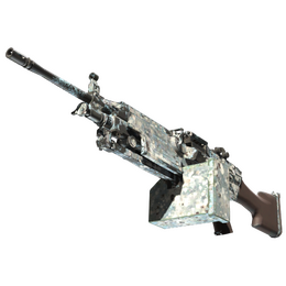 M249 | Blizzard Marbleized (Field-Tested)