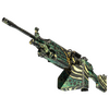 M249 | Emerald Poison Dart (Well-Worn)
