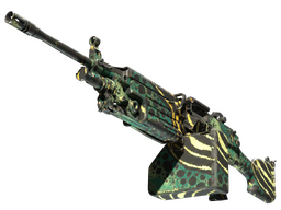 StatTrak™ M249 | Emerald Poison Dart