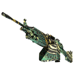 M249 | Emerald Poison Dart (Factory New)