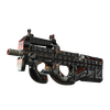 P90 | Vent Rush (Battle-Scarred)