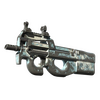 Souvenir P90 | Glacier Mesh (Battle-Scarred)