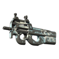 Souvenir P90 | Glacier Mesh (Battle-Scarred)