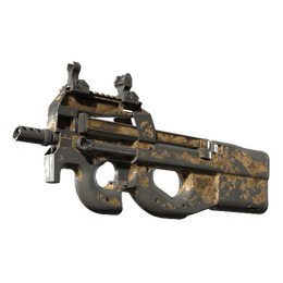 P90 | Desert Halftone (Battle-Scarred)