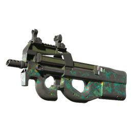 P90 | Mustard Gas (Battle-Scarred)