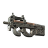 P90 | Baroque Red (Battle-Scarred)