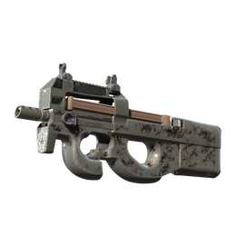 P90 | Baroque Red (Battle-Scarred)