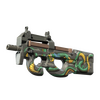 StatTrak™ P90 | Emerald Dragon (Minimal Wear)