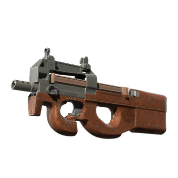 P90 | Leather (Battle-Scarred)