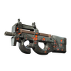 P90 | Trigon (Well-Worn)