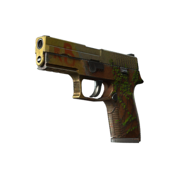 StatTrak™ P250 | Inferno (Battle-Scarred)